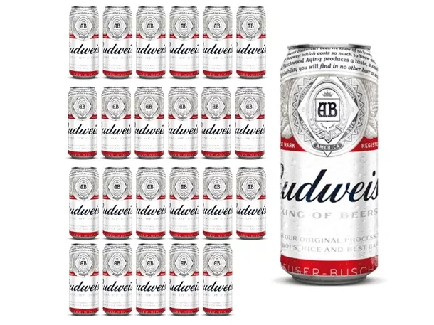 24 Budweiser 473 ML