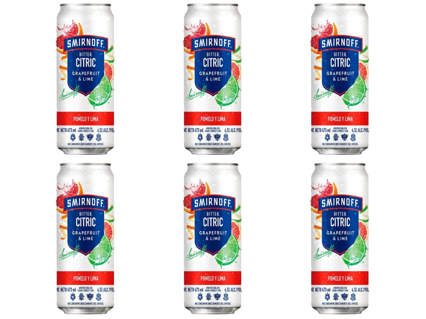 06 Smirnoff Ice Pomelo y Lima 473 ML