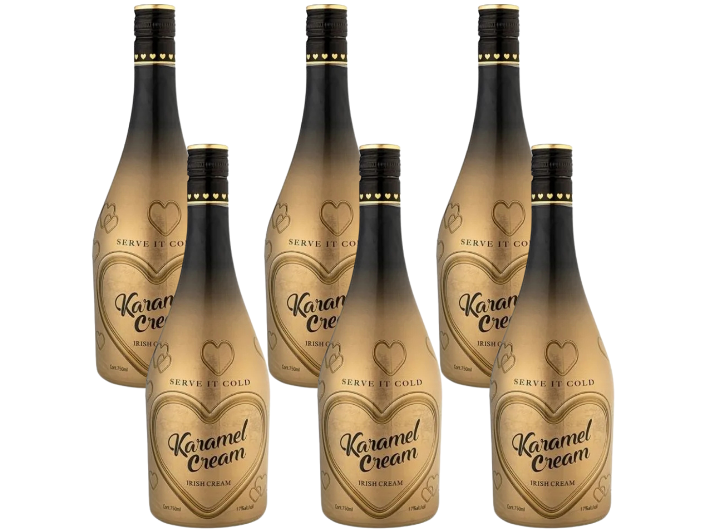 06 Karamel Irish Cream 750 ML (01 caja)