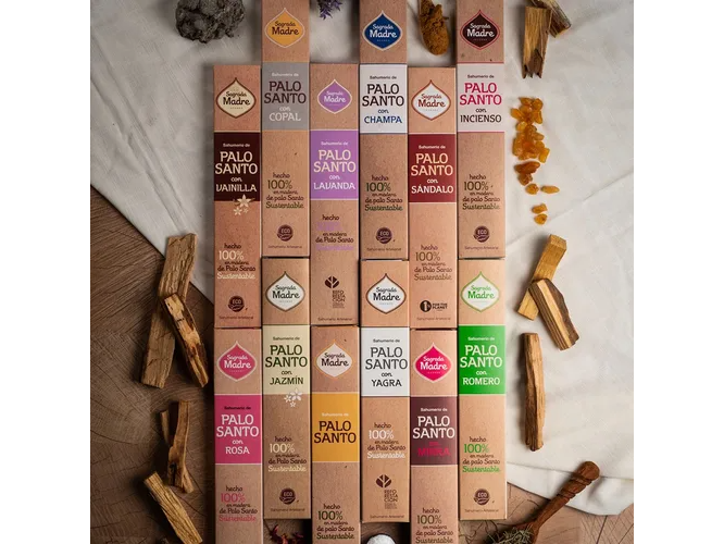 08 Unid Palo Santo Champa