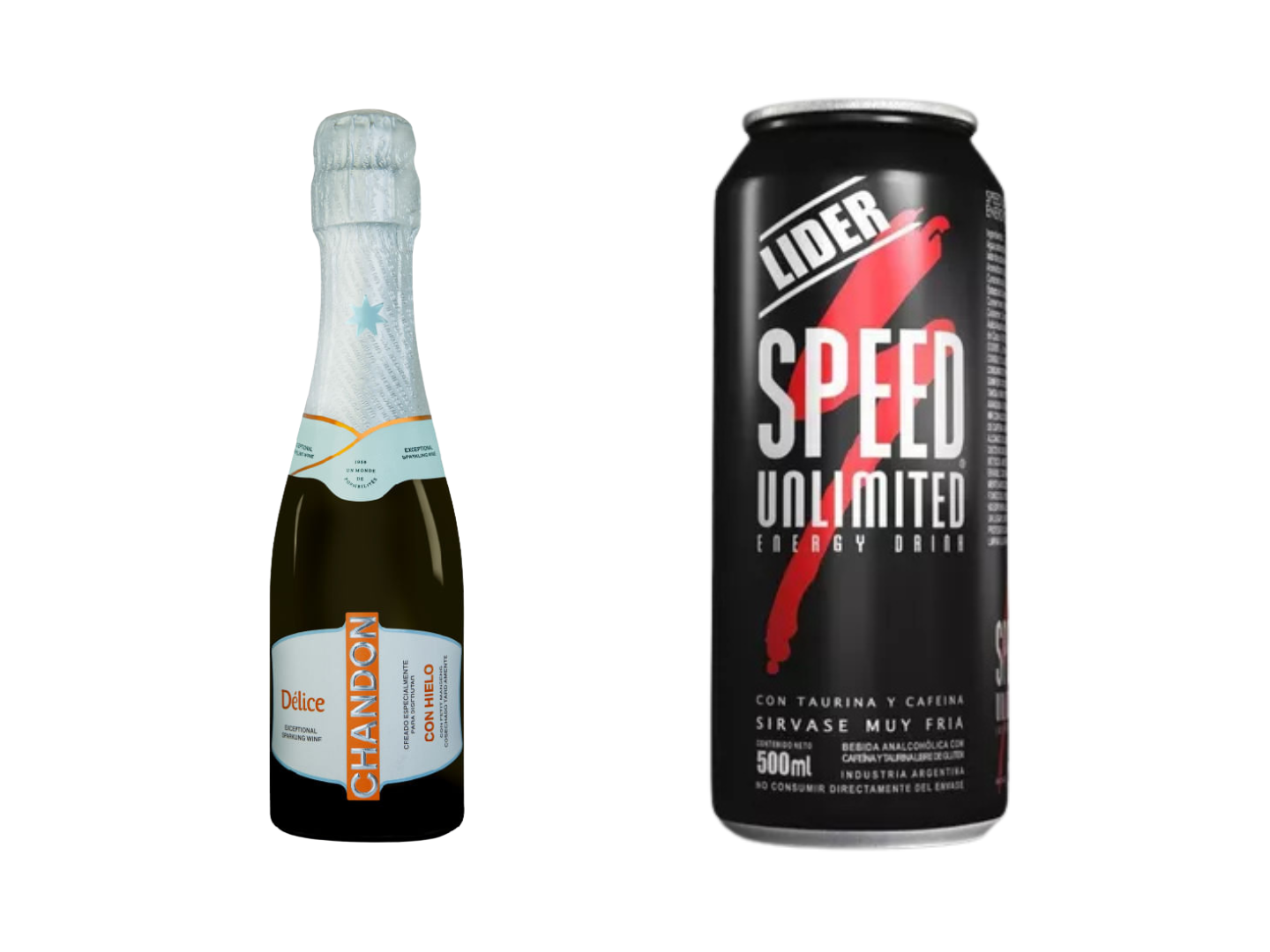 01 Chandon Delice 187 ML + 01 Speed XL