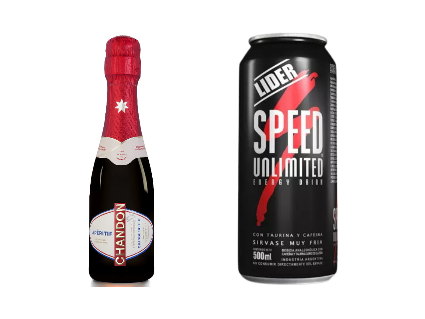 01 Chandon Aperitif 187 ML + 01 Speed XL