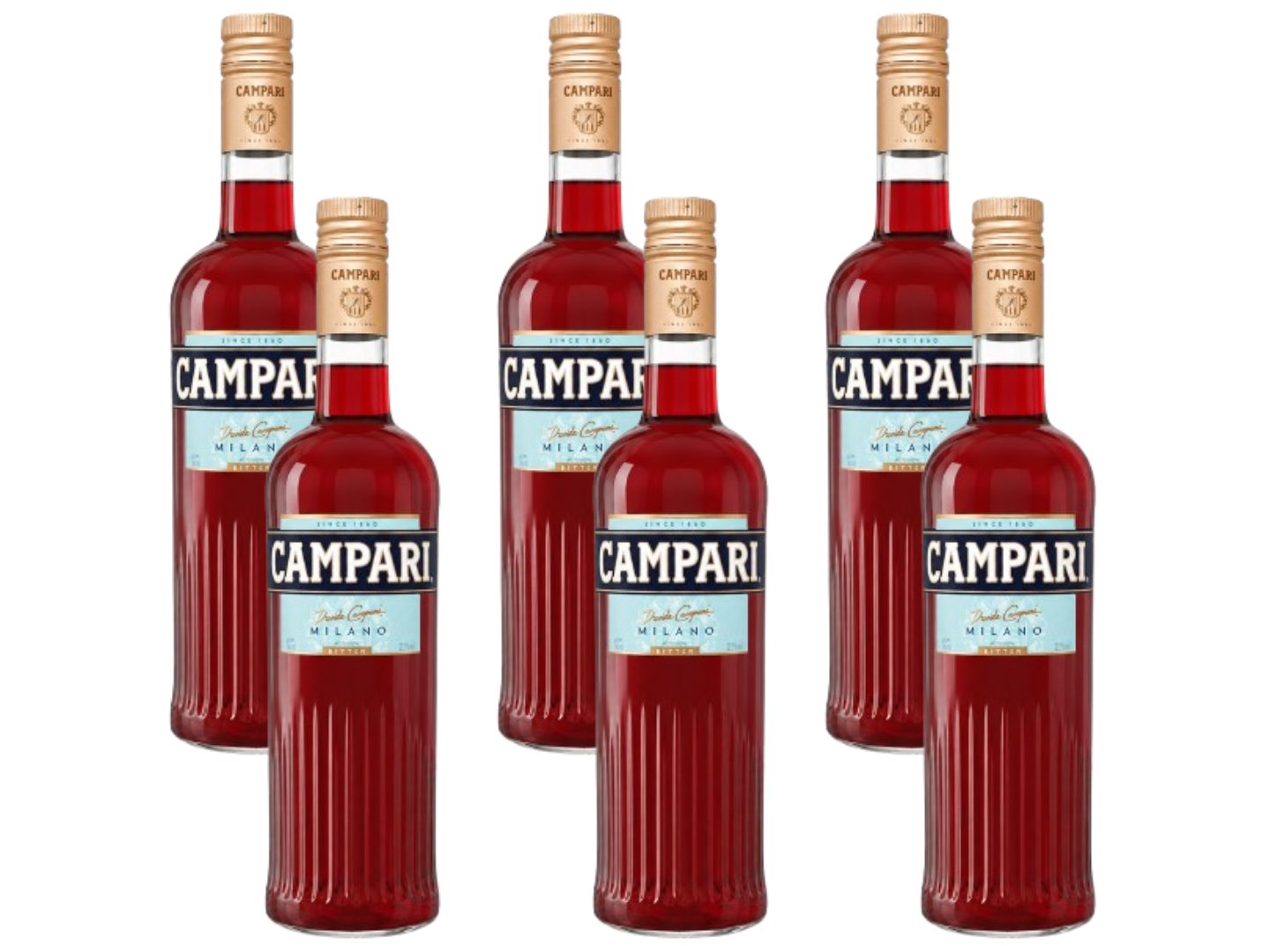 06 Campari 750 ML (1/2 Caja)