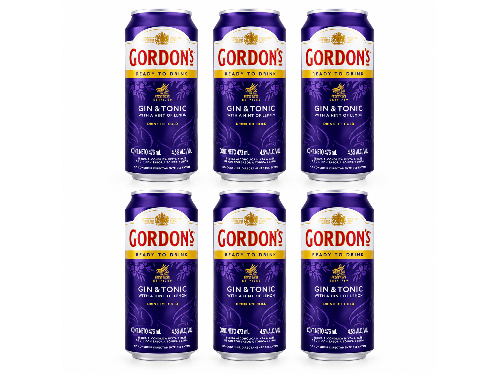 06 Gordon's Tonic Lata 473 ML