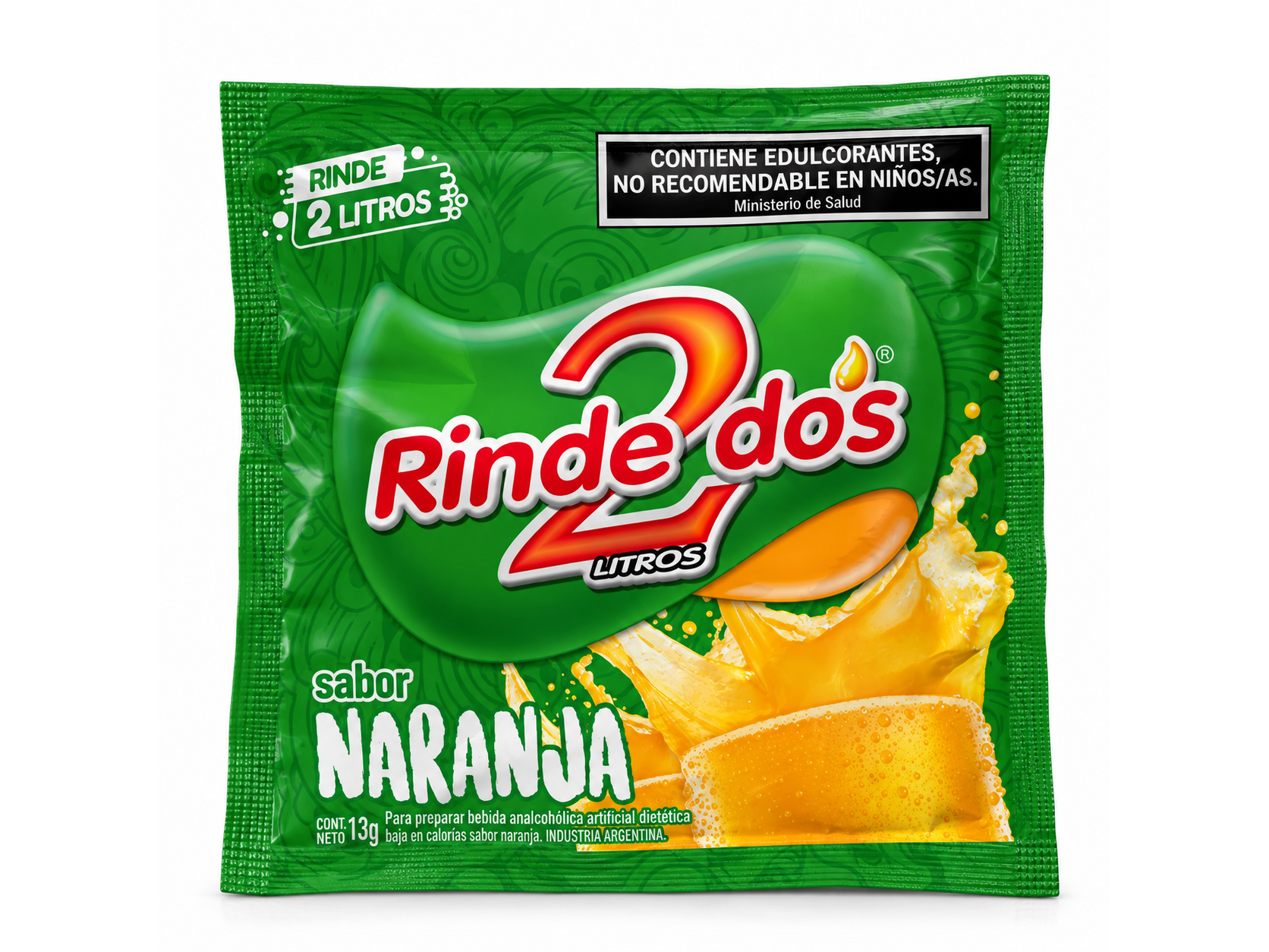 10 Sobre Rinde2 1 + 1 Naranja