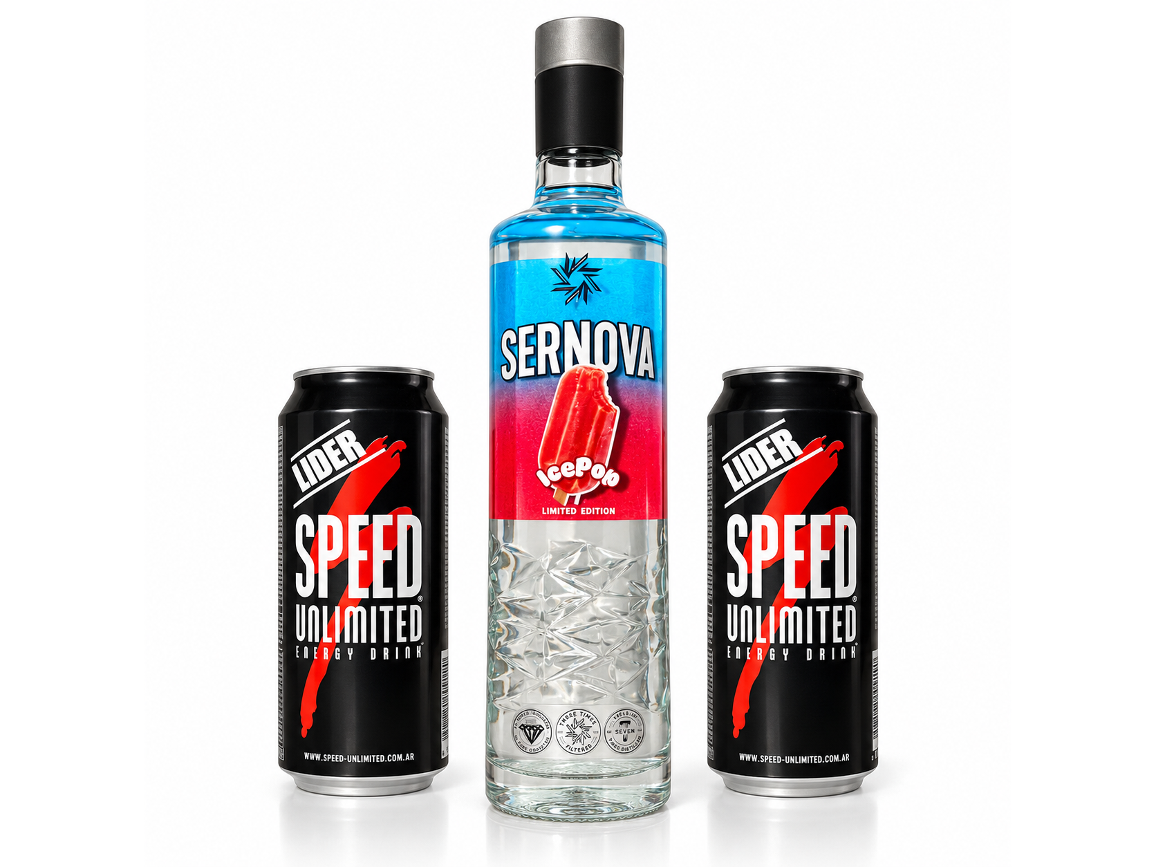 01 Sernova Ice Pop 700 ML + 02 Speed XL