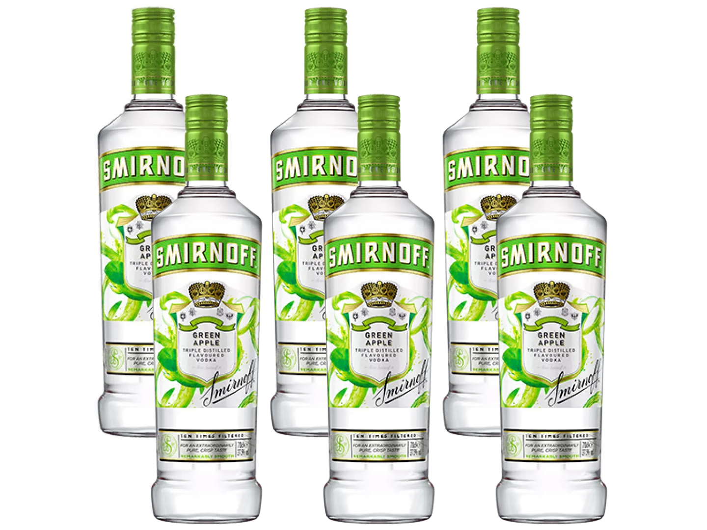 06 Smirnoff Manzana Verde 700 ML