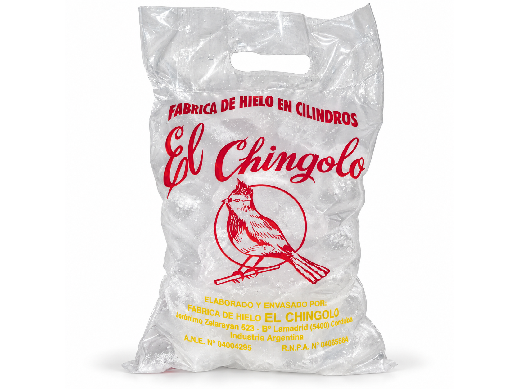 Hielo en cilindros 1.5 Kg