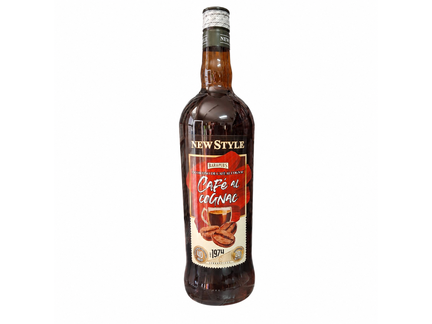 01 New Style Café al Cognac 1000 ML