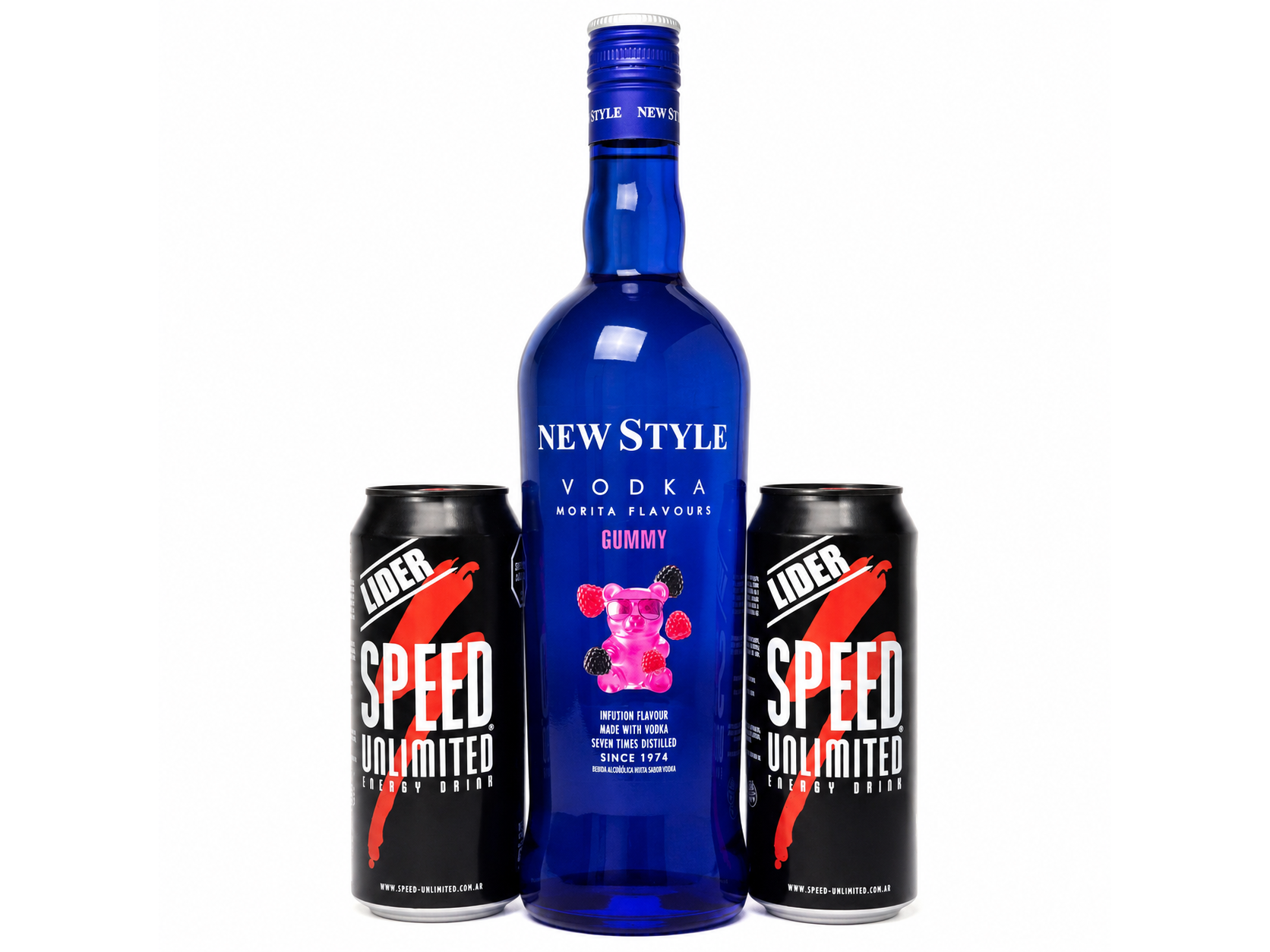 01 Evolution Gomitas 1000 ML + 02 Speed XL