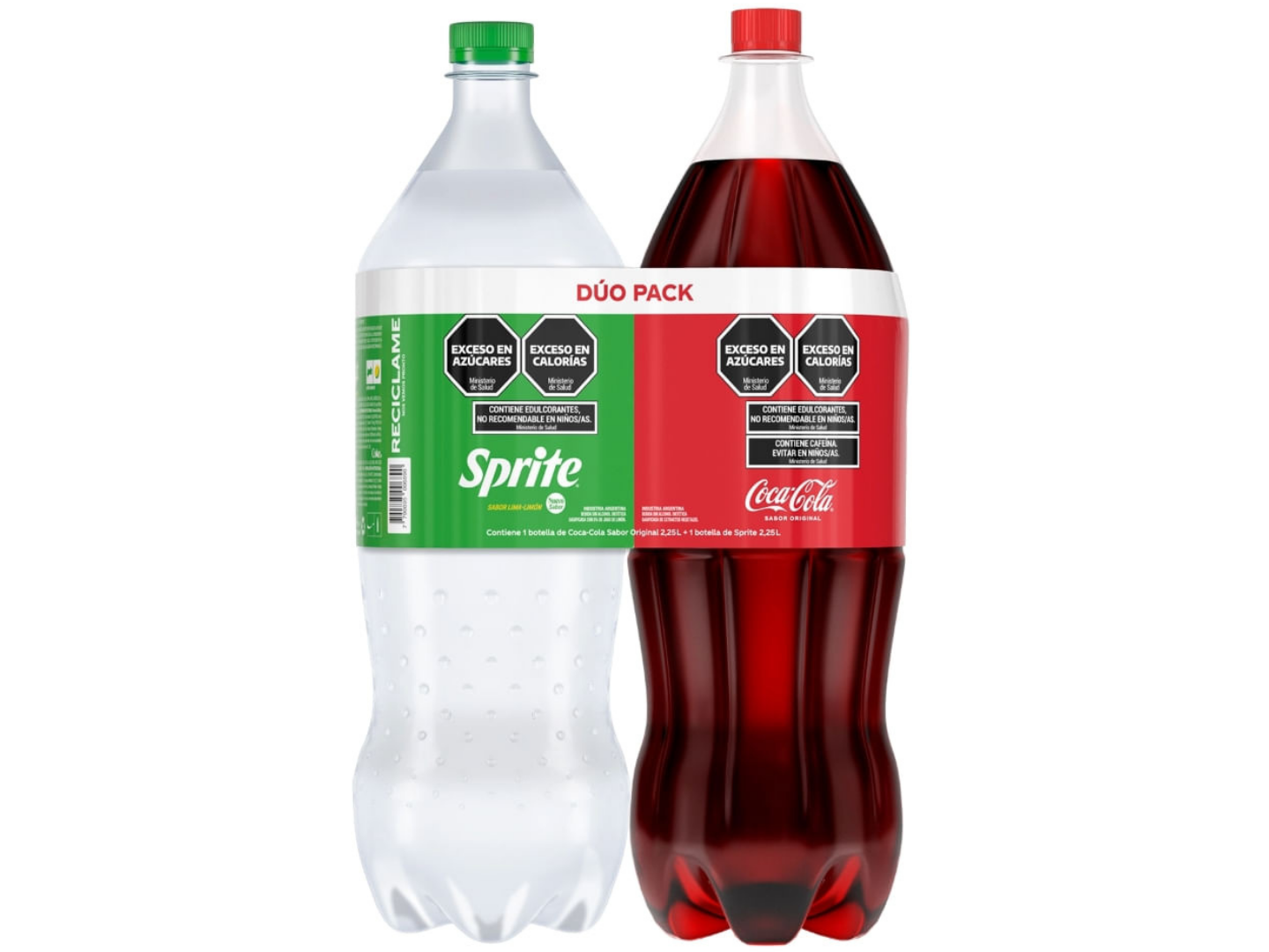 01 Sprite 2250 ML + 01 Coca Cola 2250 ML
