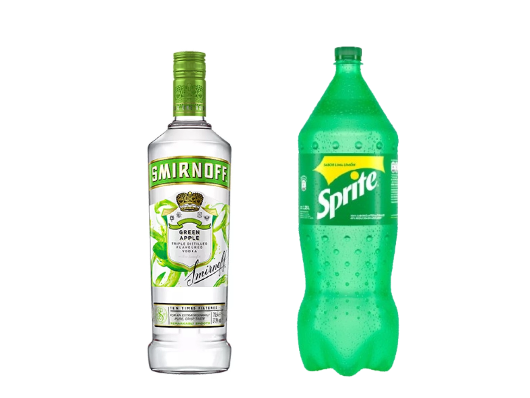 01 Smirnoff Saborizado 750 ML + 01 Sprite 2250 ML