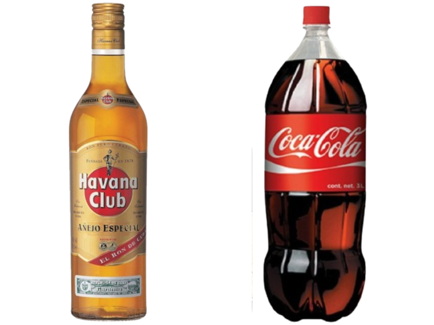 01 Ron Havana Añejo 750 ML + 01 Coca 2500 ML