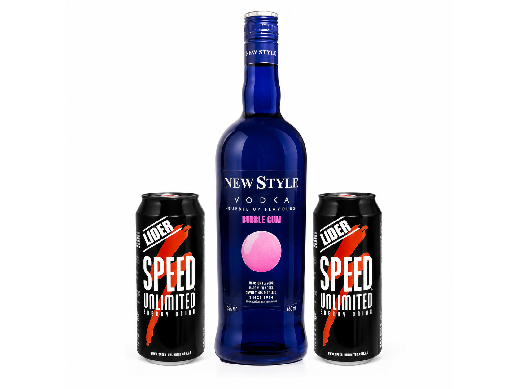 01 Evolution Chicle 1000 ML + 02 Speed XL