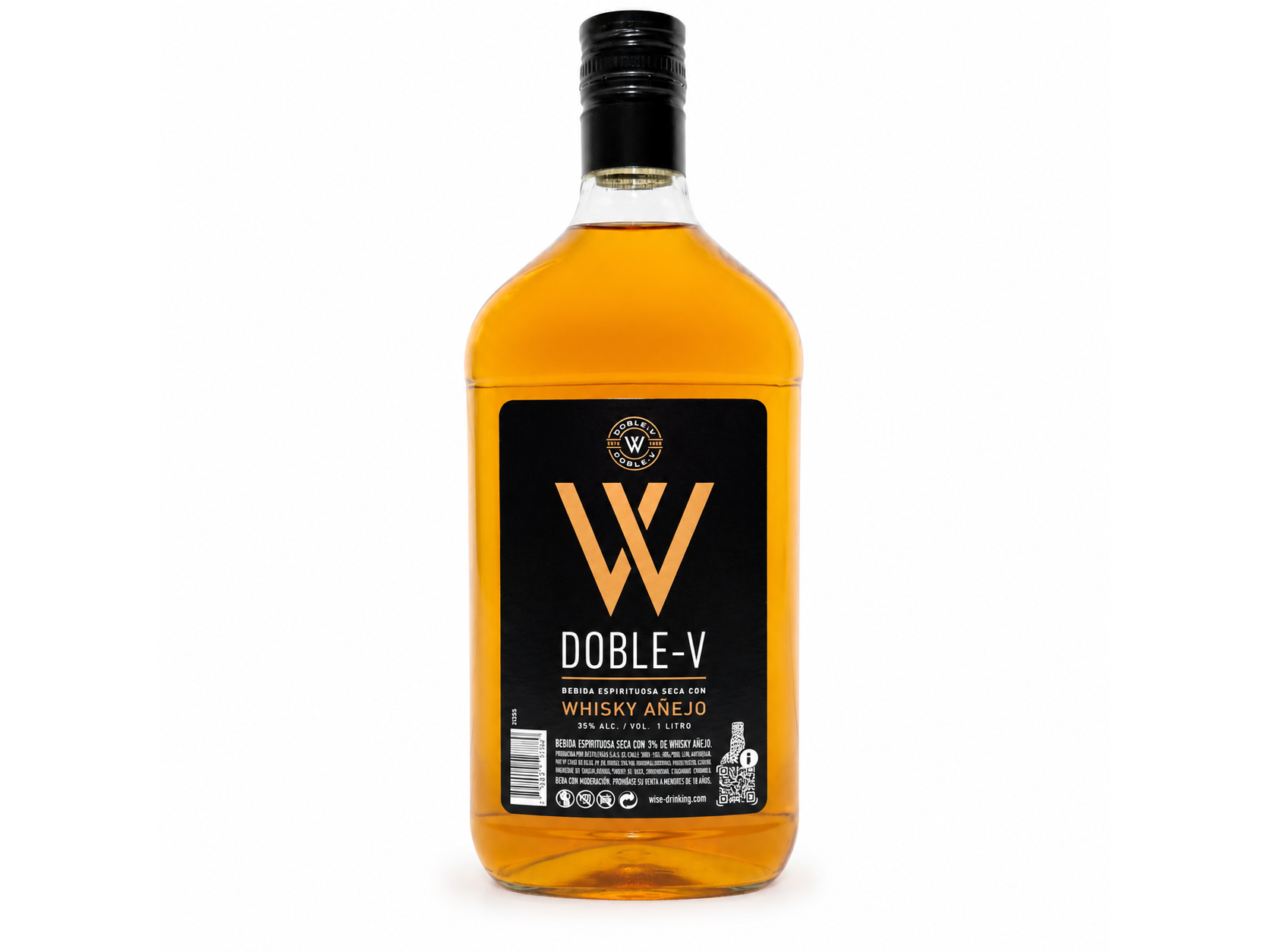Doble V Etiqueta Negra 1000 ML