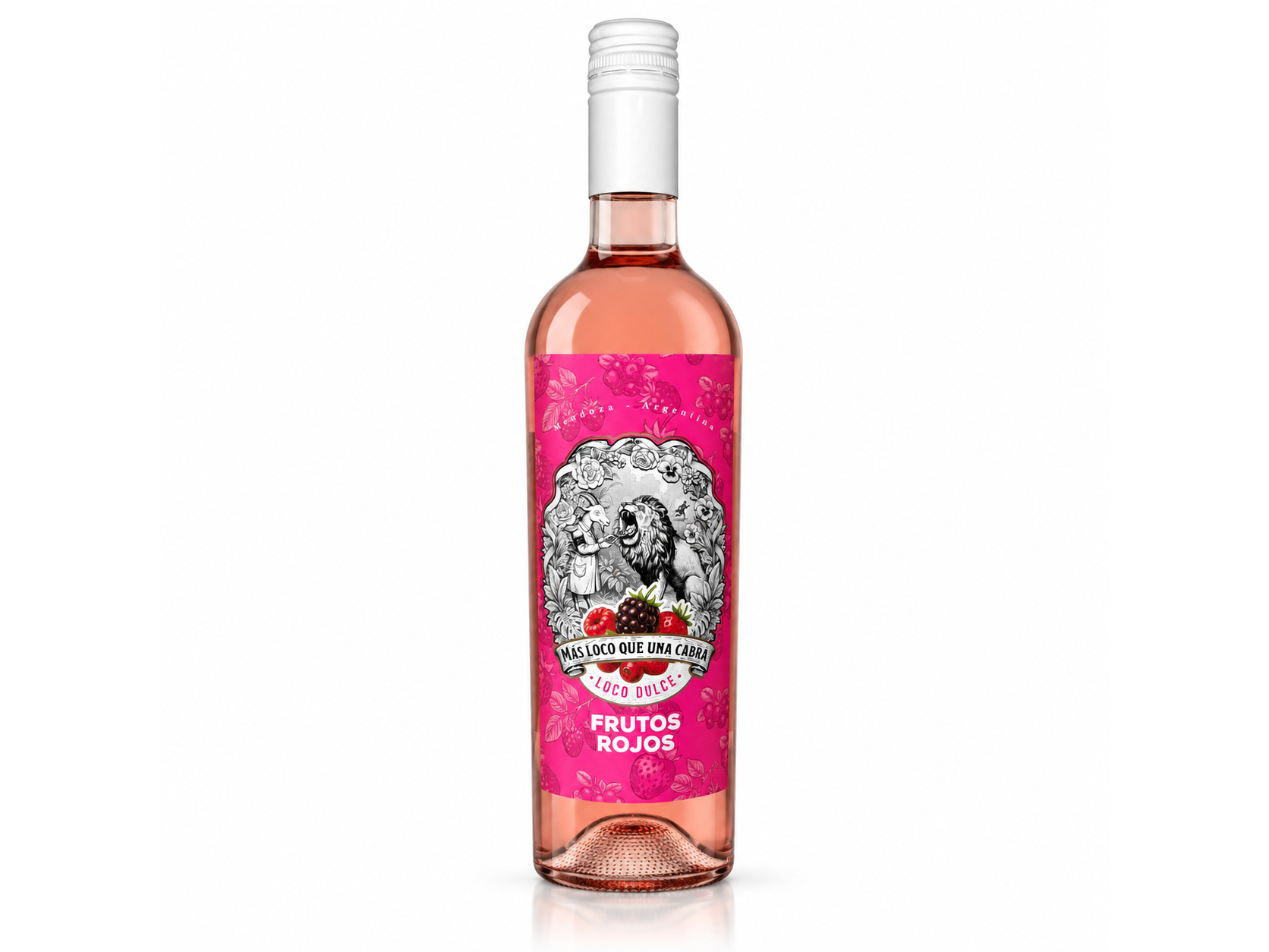 Más Loco Que Una Cabra Frutos Rojos 750 ML