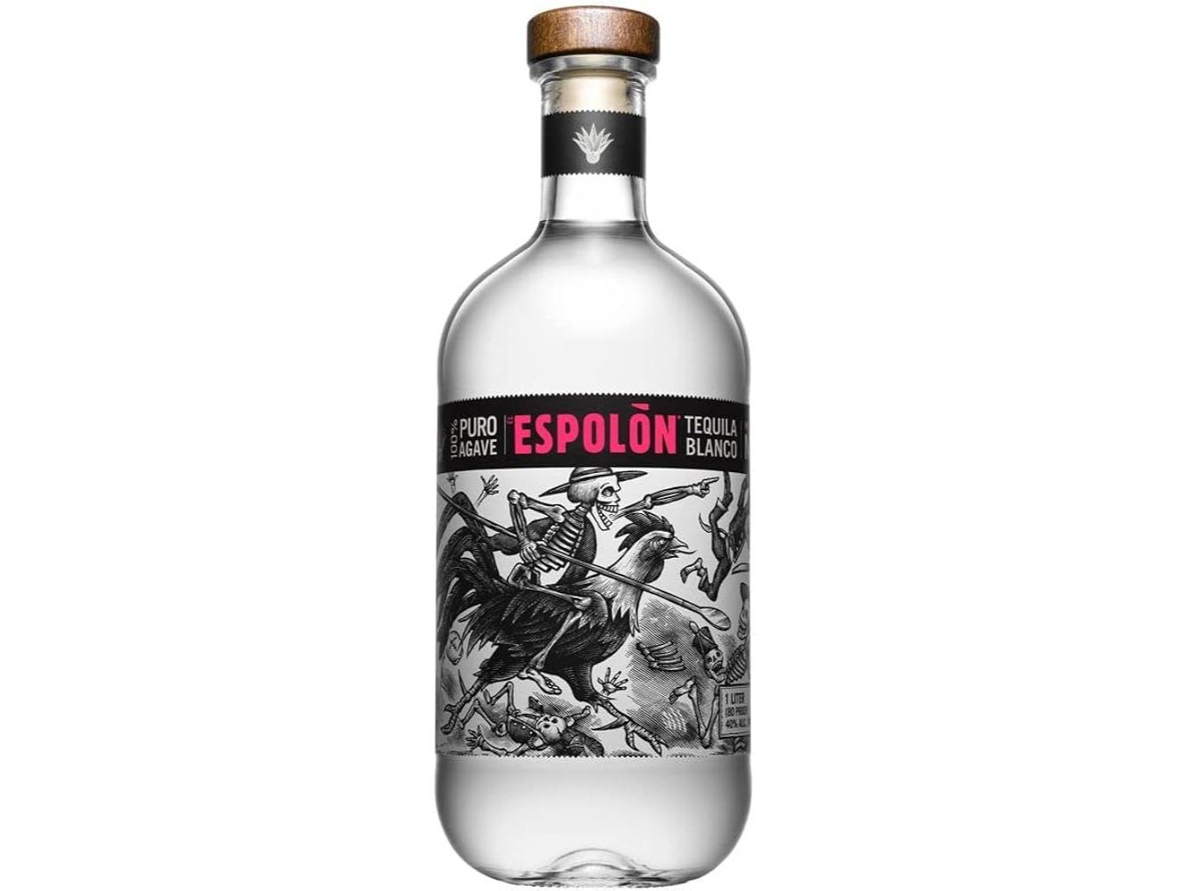 01 Tequila Blanco Espolón 750 ML