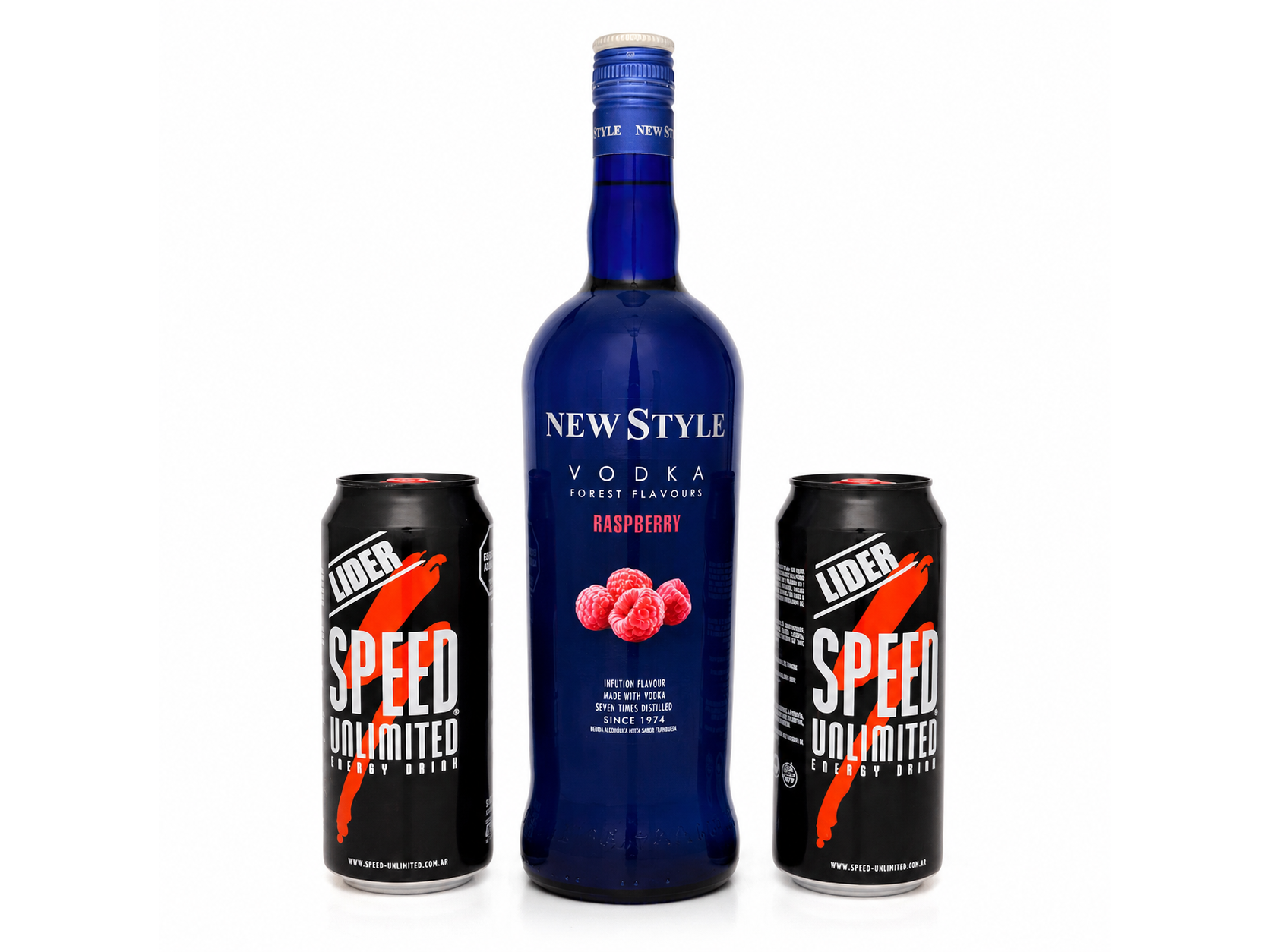 01 Evolution Frambuesa 1000 ML + 02 Speed XL