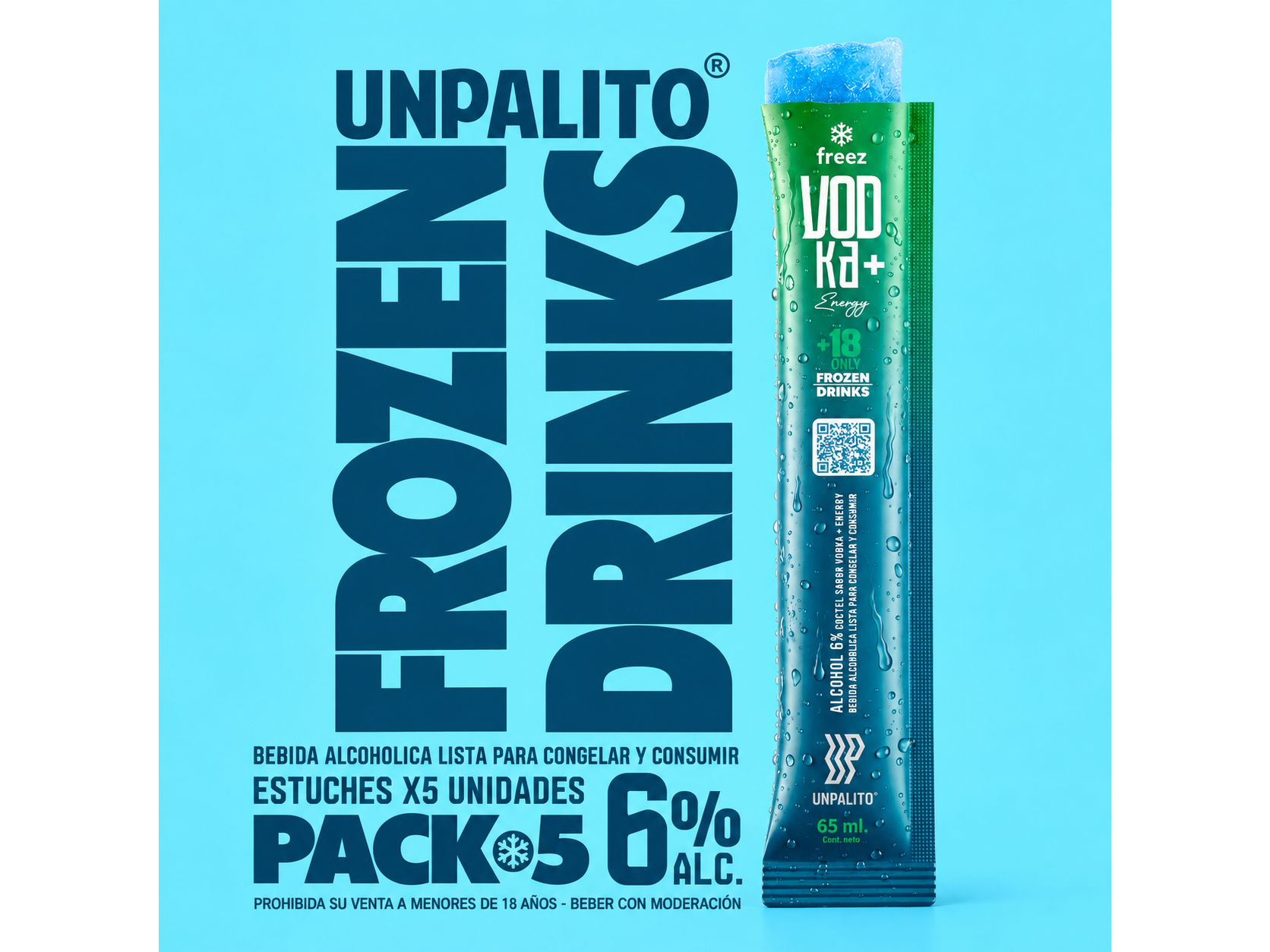 Un Palito Vodka + Energizante 65 ML
