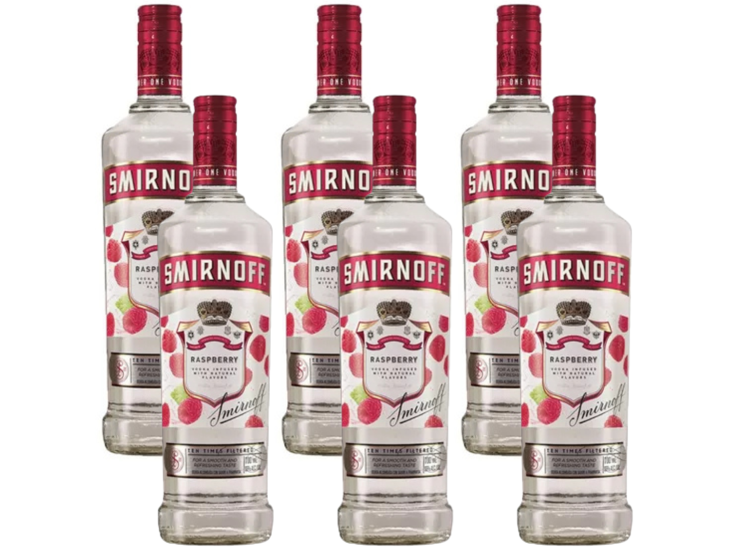 06 Smirnoff Frambuesa 700 ML
