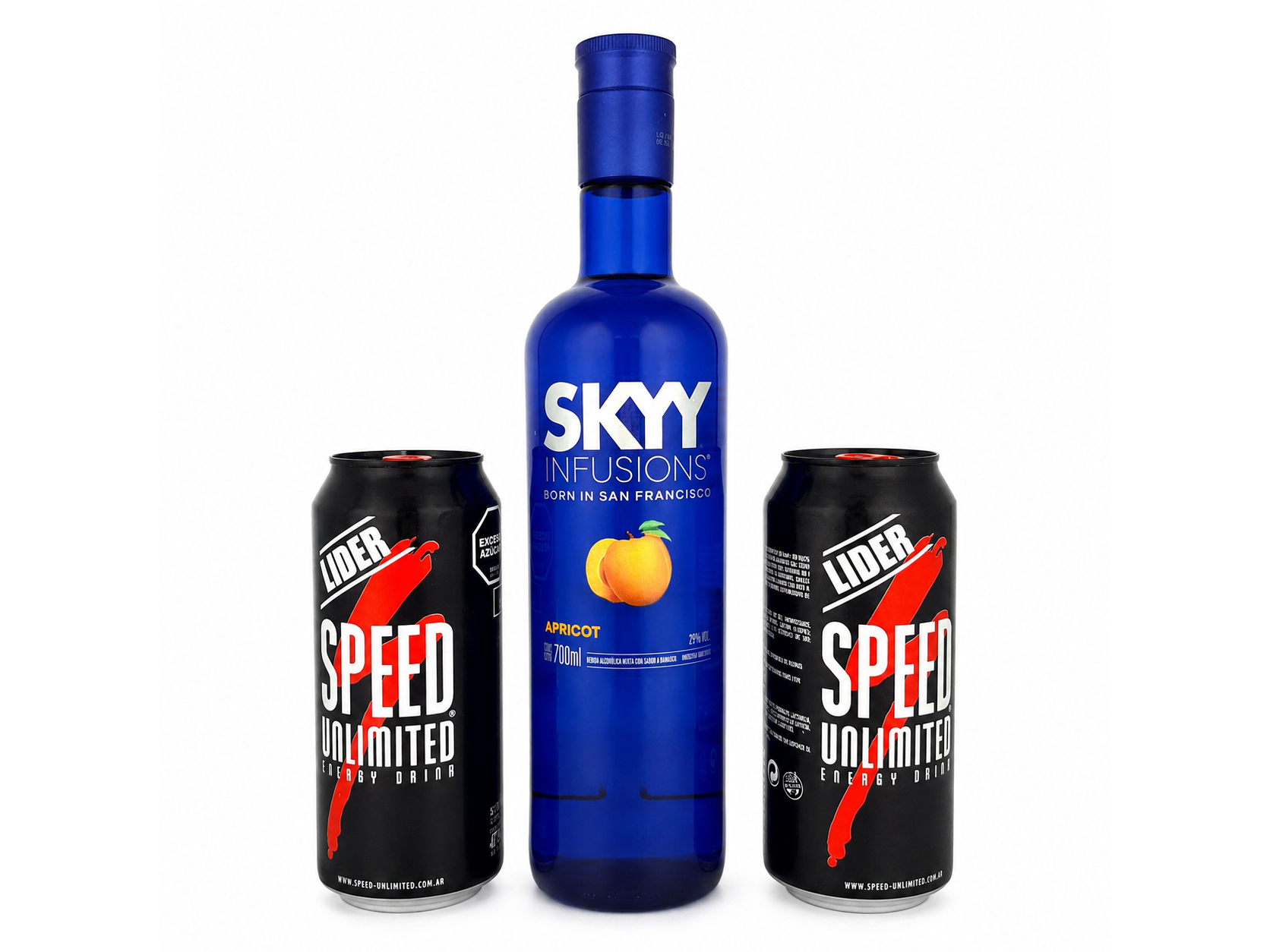 01 Skyy Damasco 700 ML + 02 Speed XL