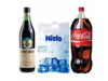 01 Branca 750 + 01 Coca 2250 ML + Hielo 1 Kg