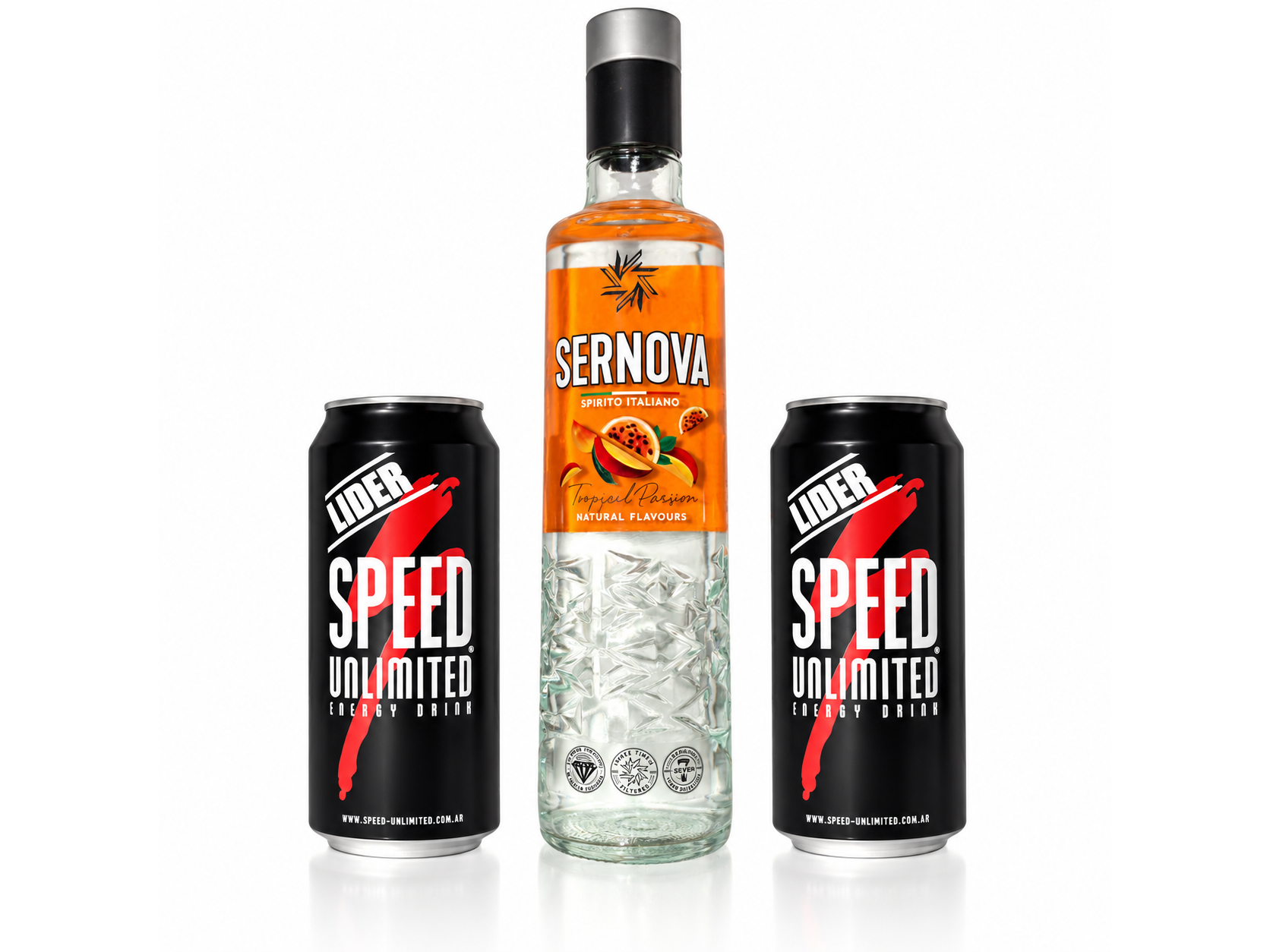 01 Sernova Maracuyá 700 ML + 02 Speed XL