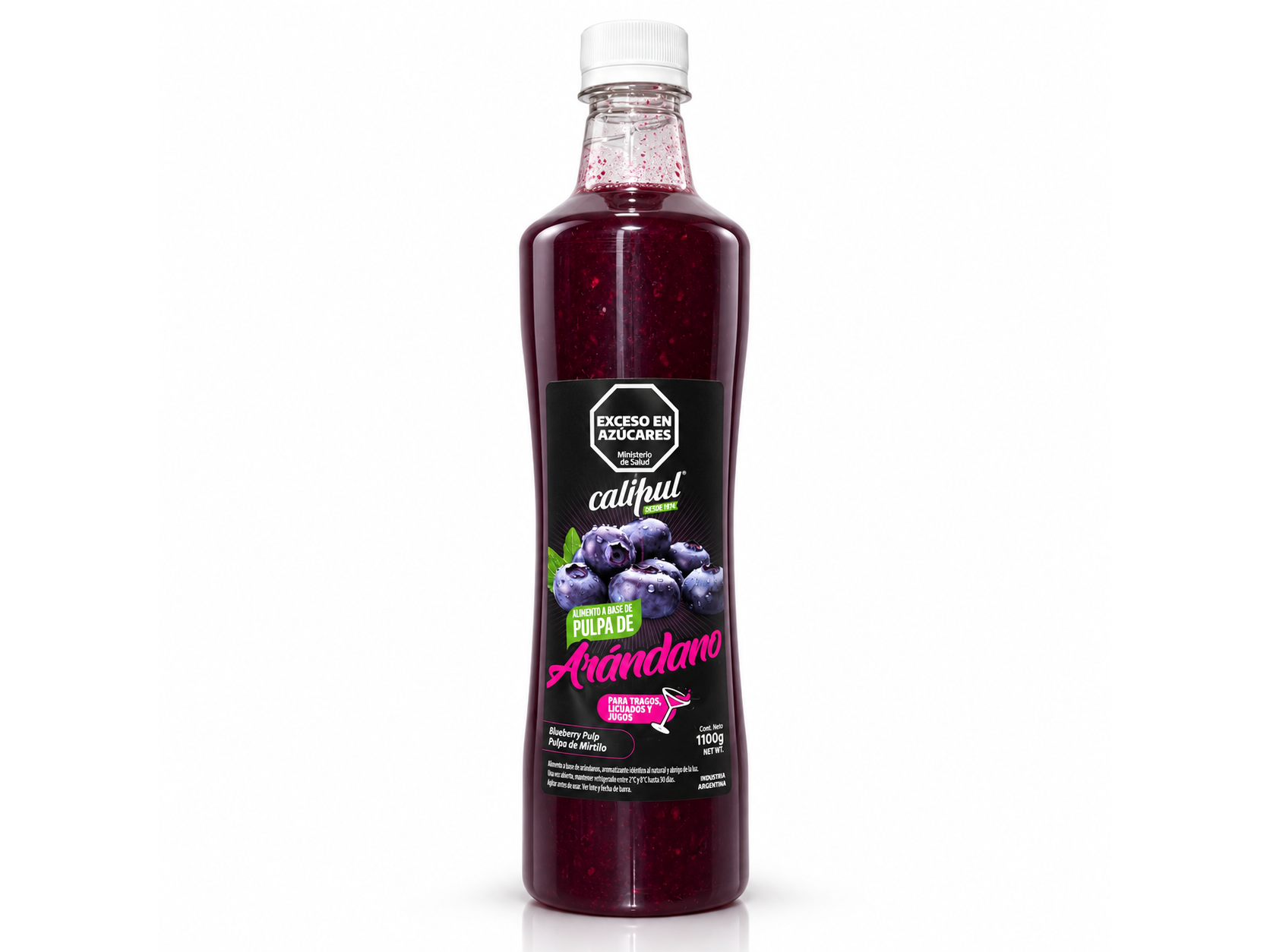 Pulpa Natural Arándanos 1100 Gr