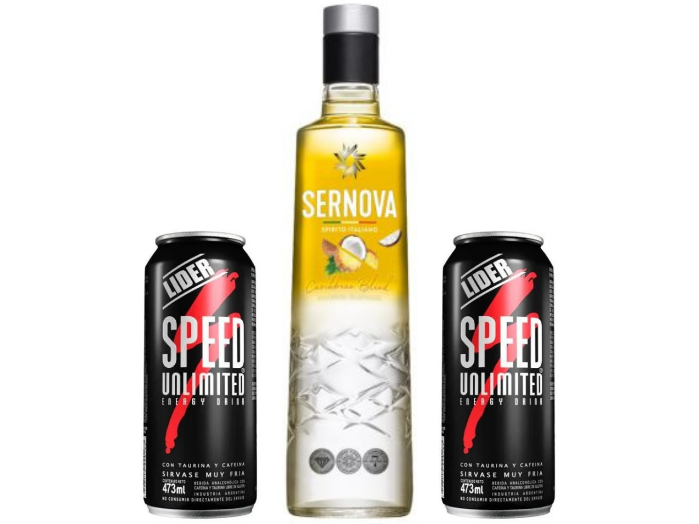 01 Sernova Ananá 700 ML + 02 Speed XL