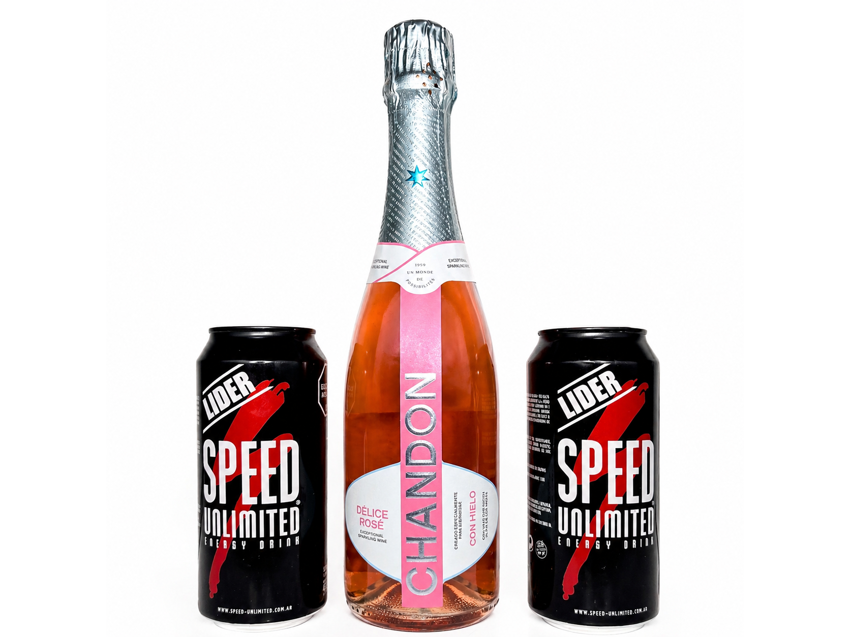 01 Chandon Délice Rosé + 02 Speed XL