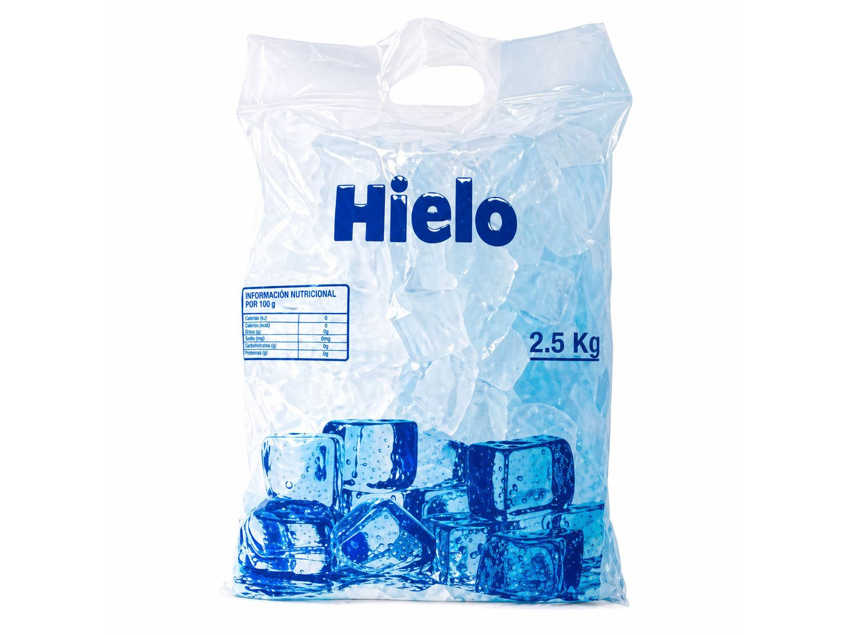 2.5 Kg Hielo en cilindros SOLO RETIRO EN EL LOCAL (Copia) (Copia)