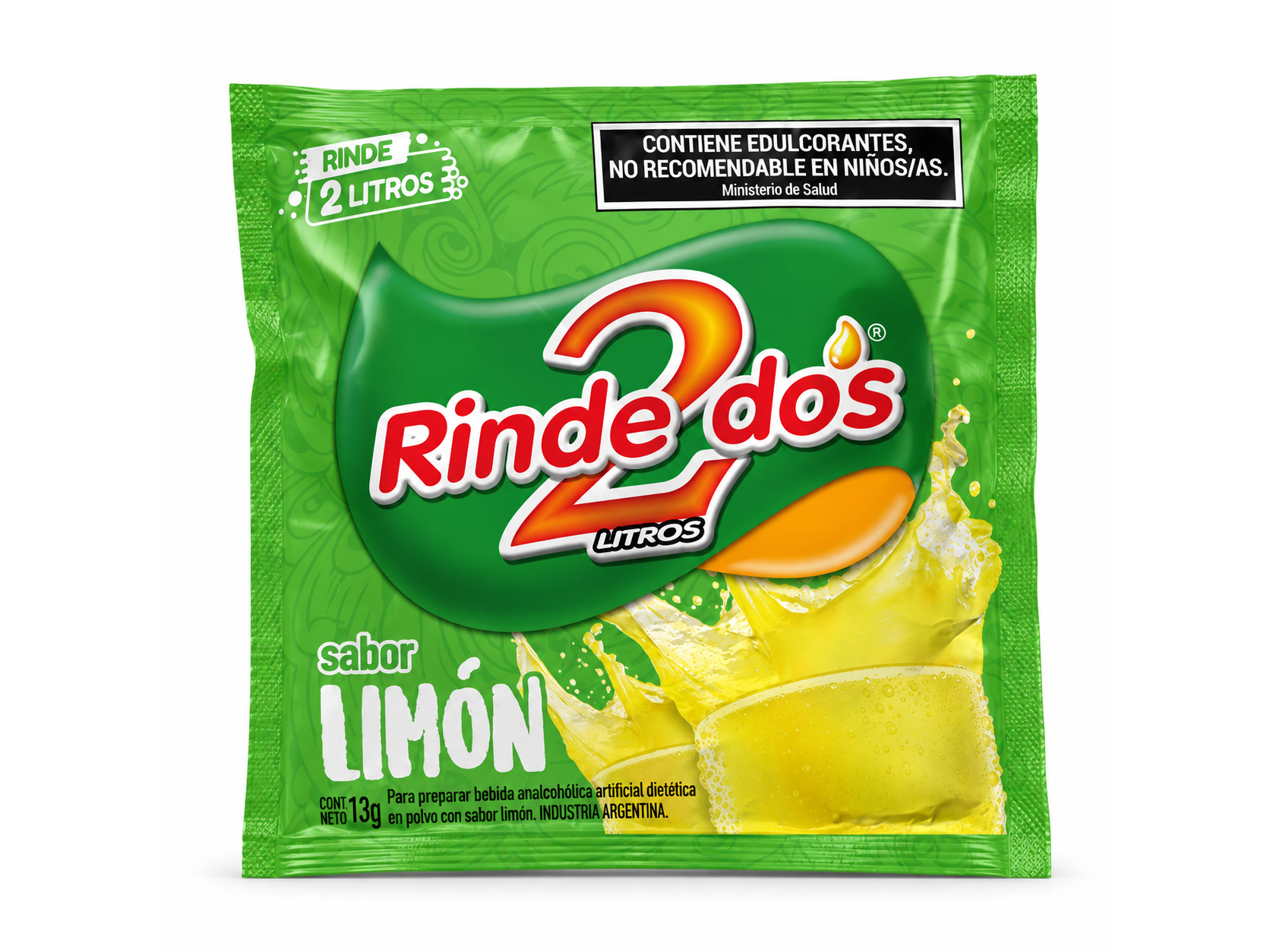 10 Sobre Rinde2 1 + 1 Limón