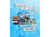 PROMO MUNDIAL!!! 1 LUNCHERA + 6 TOY MUNDIAL + 2 TAZOS + 1/2 KILO