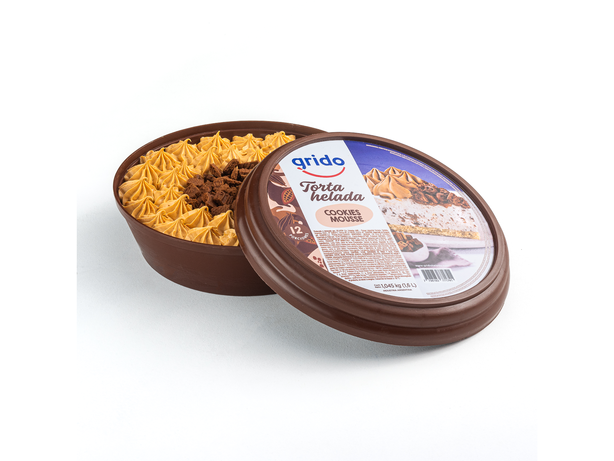 Torta Coockie Mousse (12 Porciones)