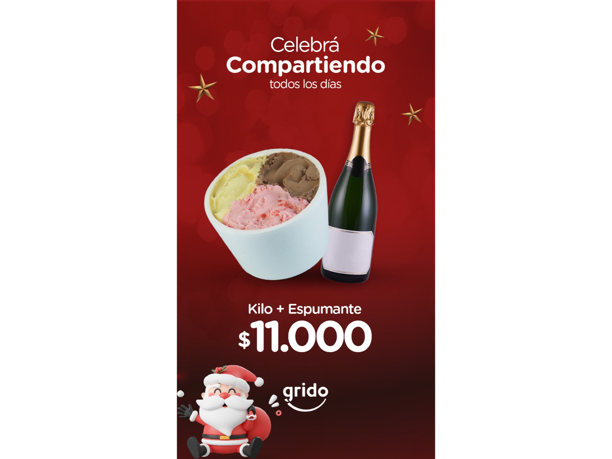 PROMO CHAMPAGNE + KILO SABORES AL AGUA