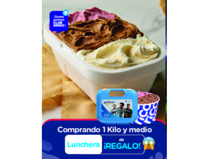 1 Y 1/2  KG + 1 LUNCHERA DE REGALO