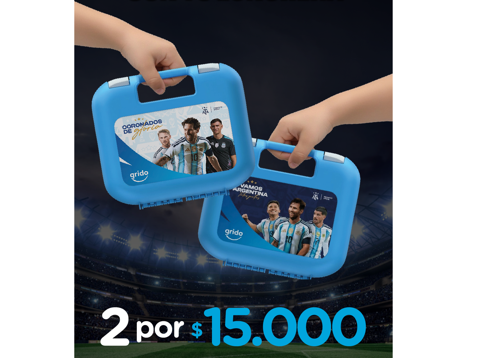 PROMO SELECCION!!! 2 LUNCHERAS $15.000
