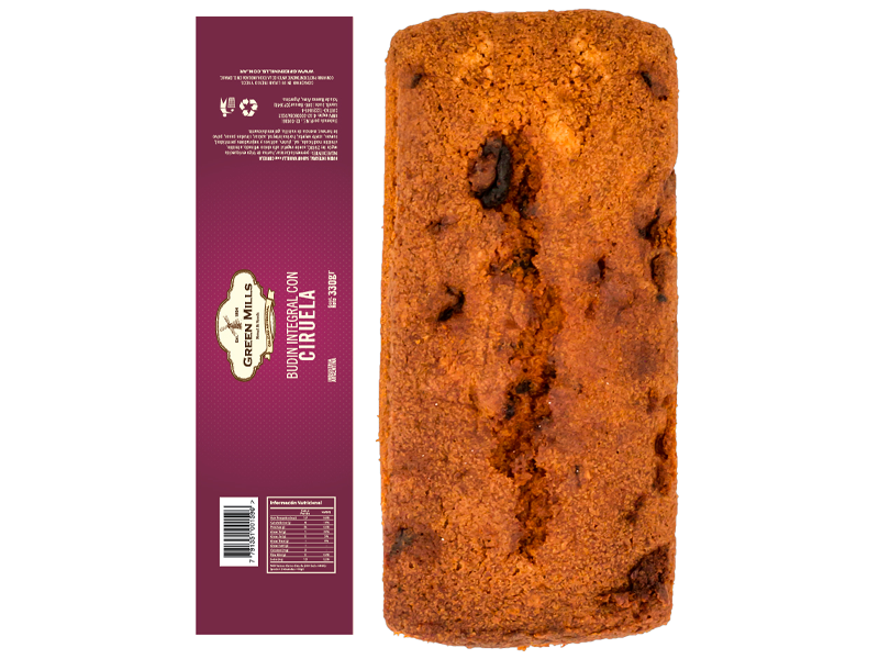 BUDIN INTEGRAL CON CIRUELA