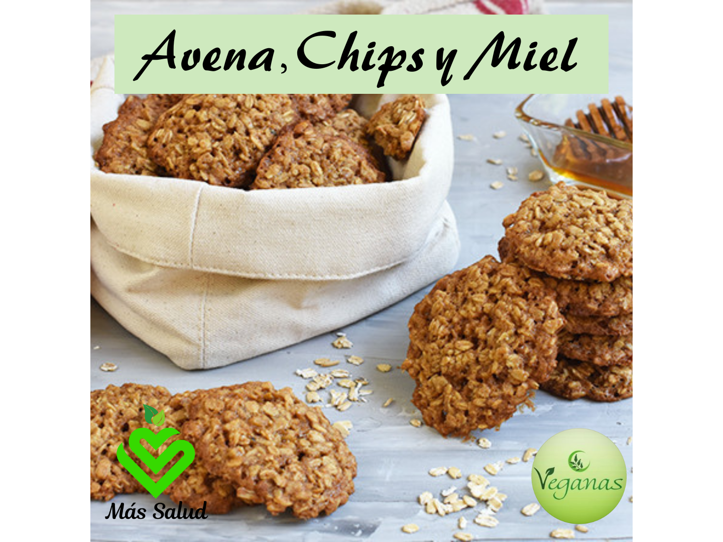 GALLETITAS DE AVENA, CHIPS Y MIEL X 1KG