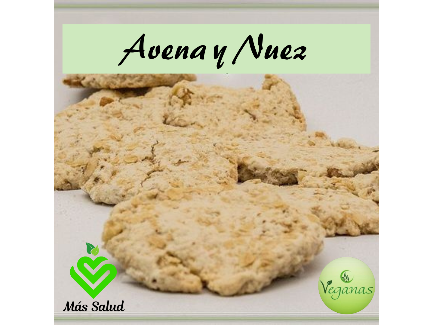 GALLETITAS DE AVENA Y NUEZ X 1 KG