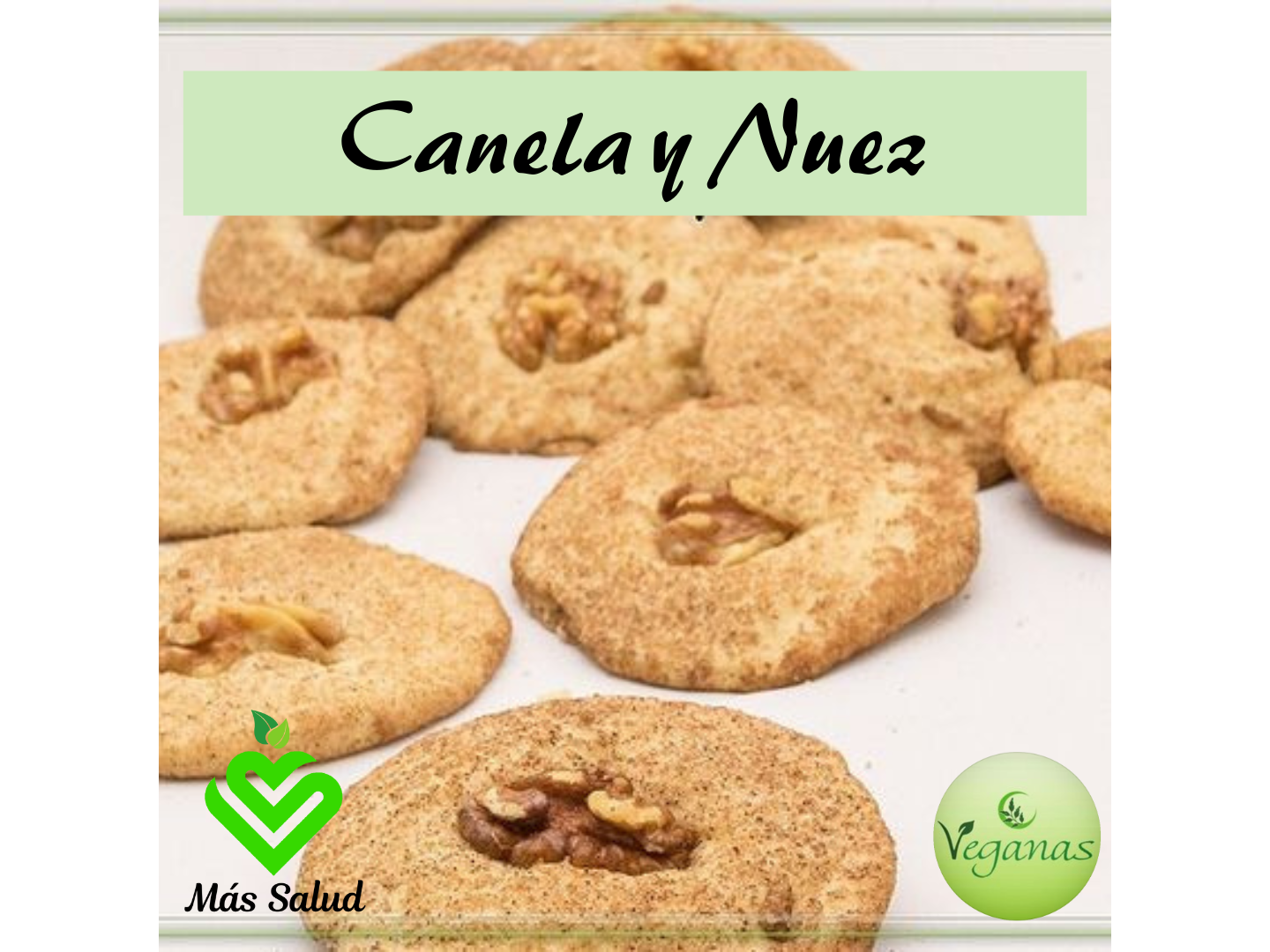 GALLETITAS DE CANELA Y NUEZ X 1KG