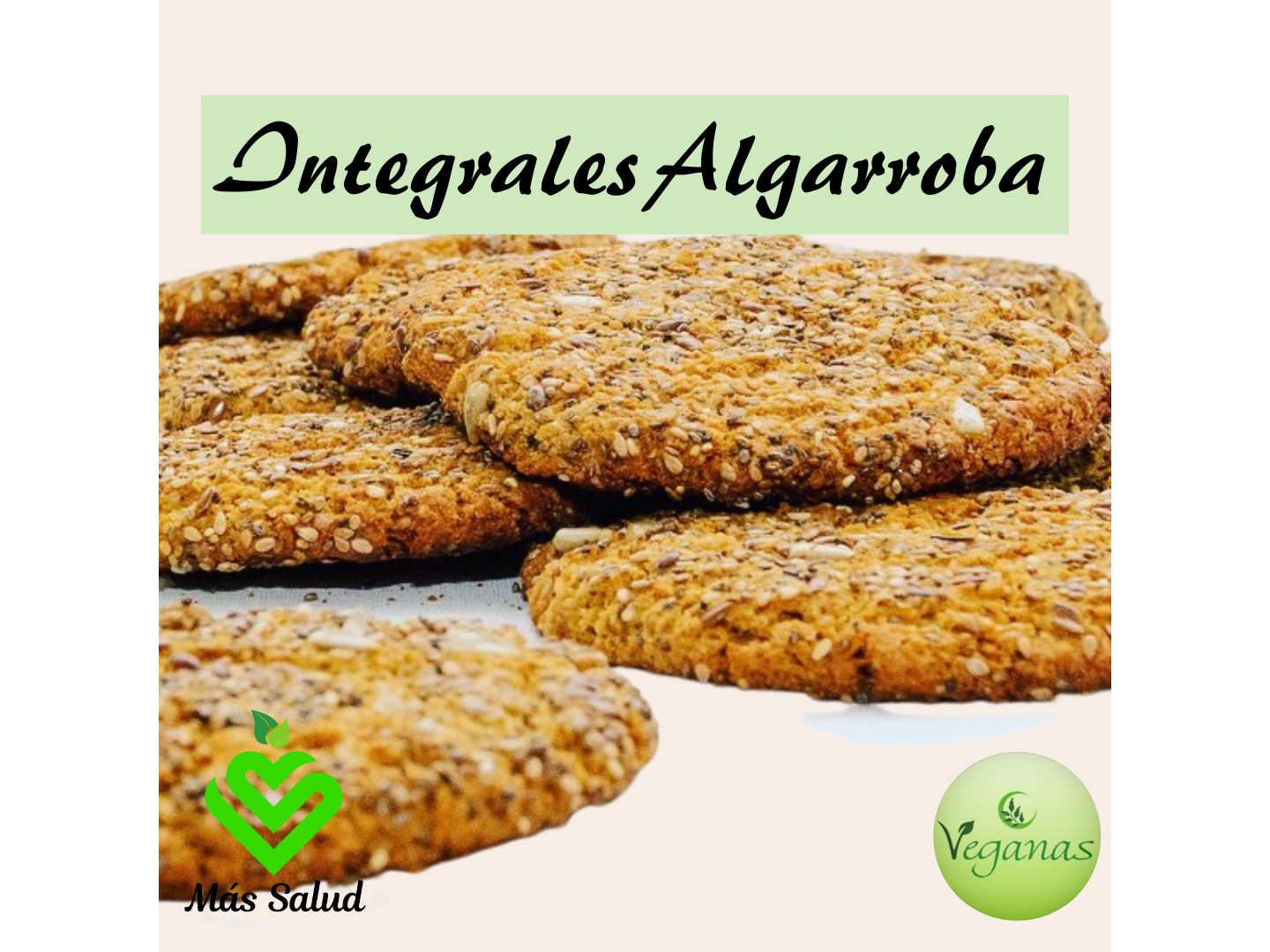 GALLETITAS INTEGRALES DE ALGARROBA X 1 KG