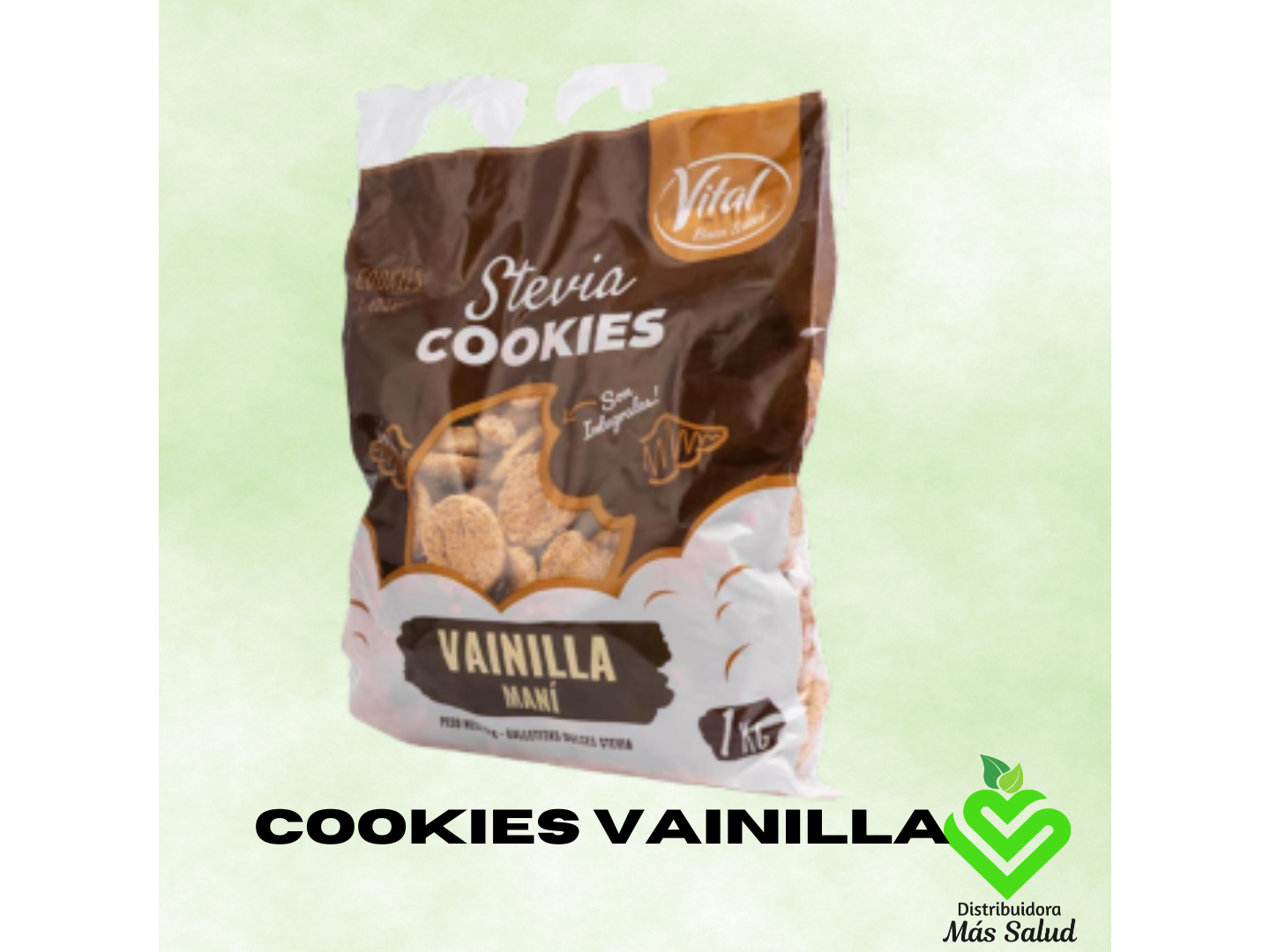 COOKIES INT STEVIA VAINILLA X 1 KG