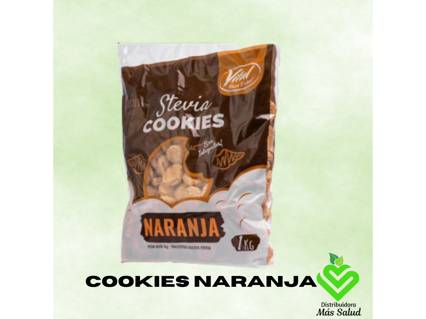 COOKIES INT STEVIA NARANJA X 1 KG