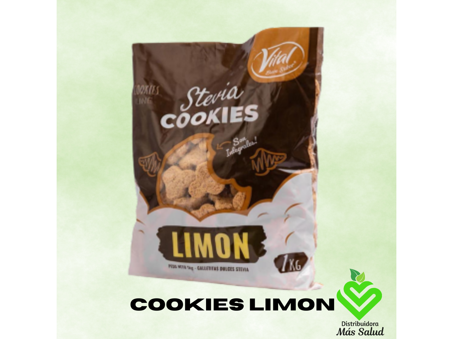 COOKIES INT STEVIA LIMON X 1KG