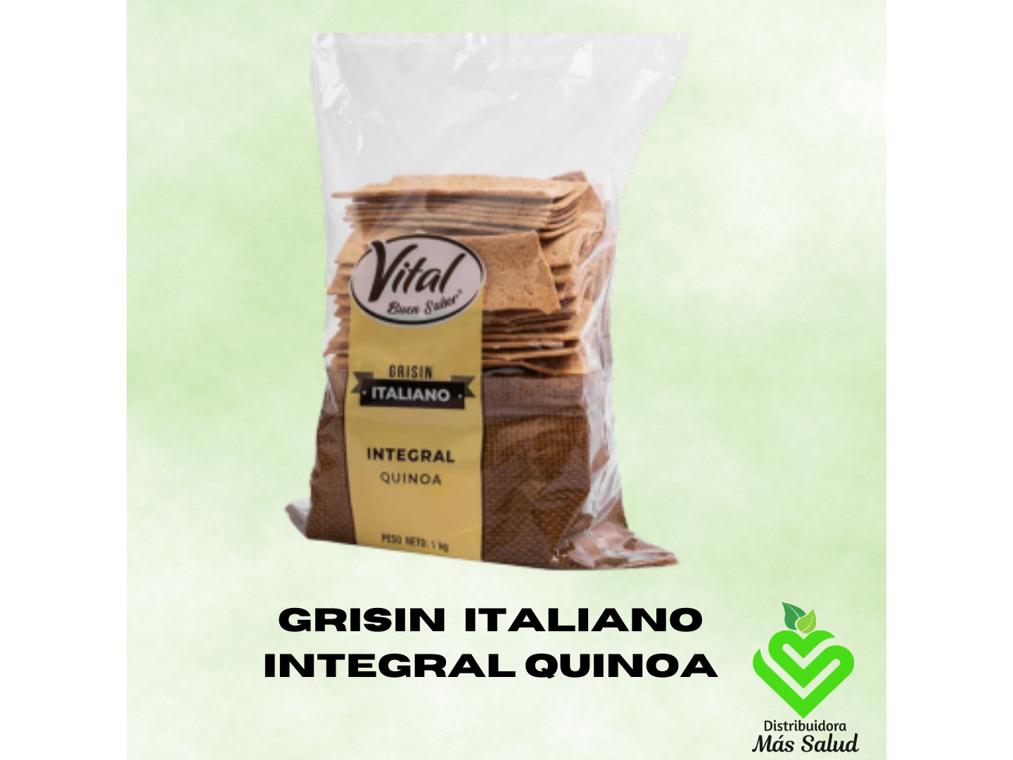 GRISIN INTEGRAL TIPO ITALIANO QUINOA X 1 KG