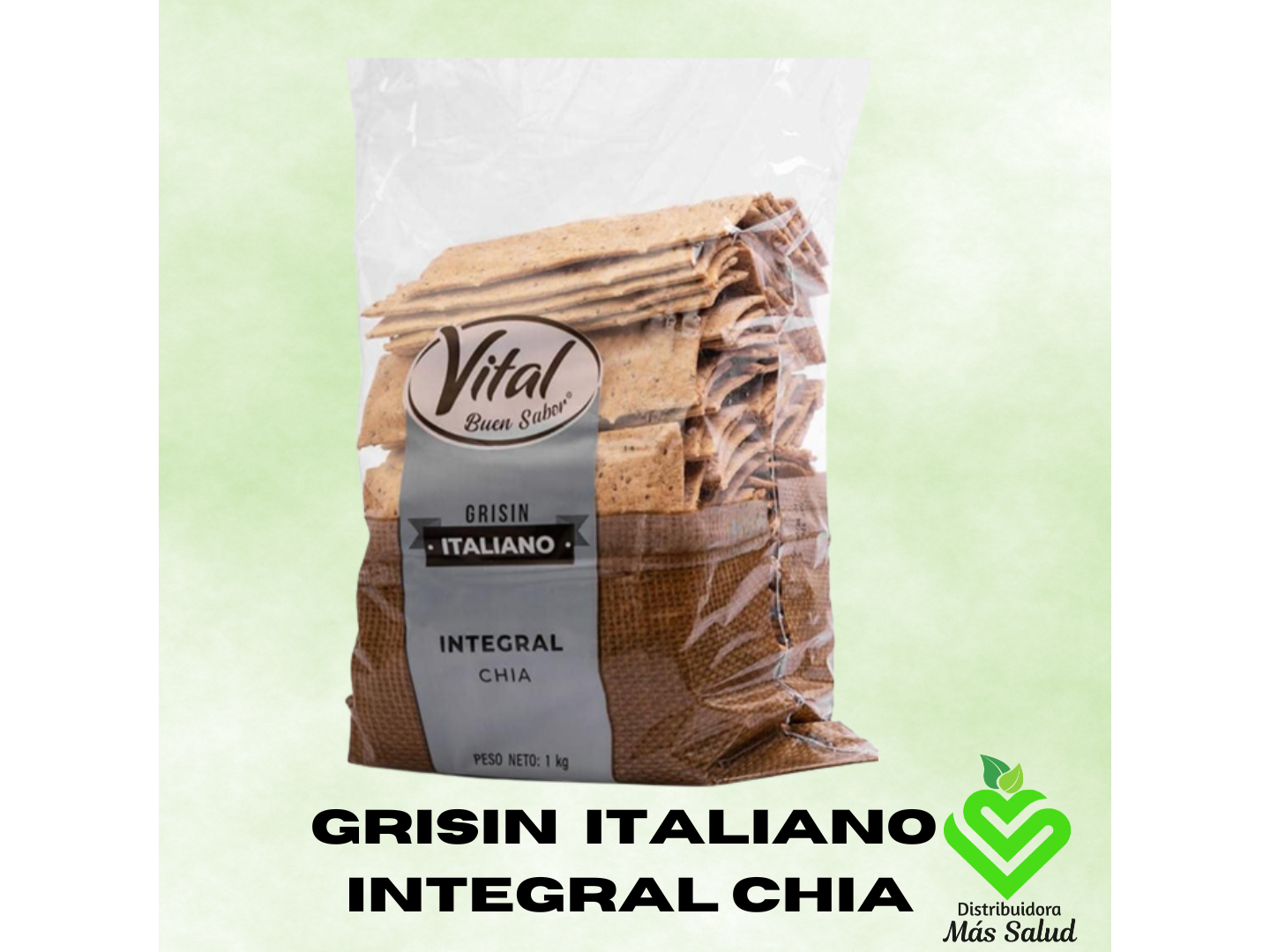 GRISIN INTEGRAL TIPO ITALIANO CHIA X 1 KG