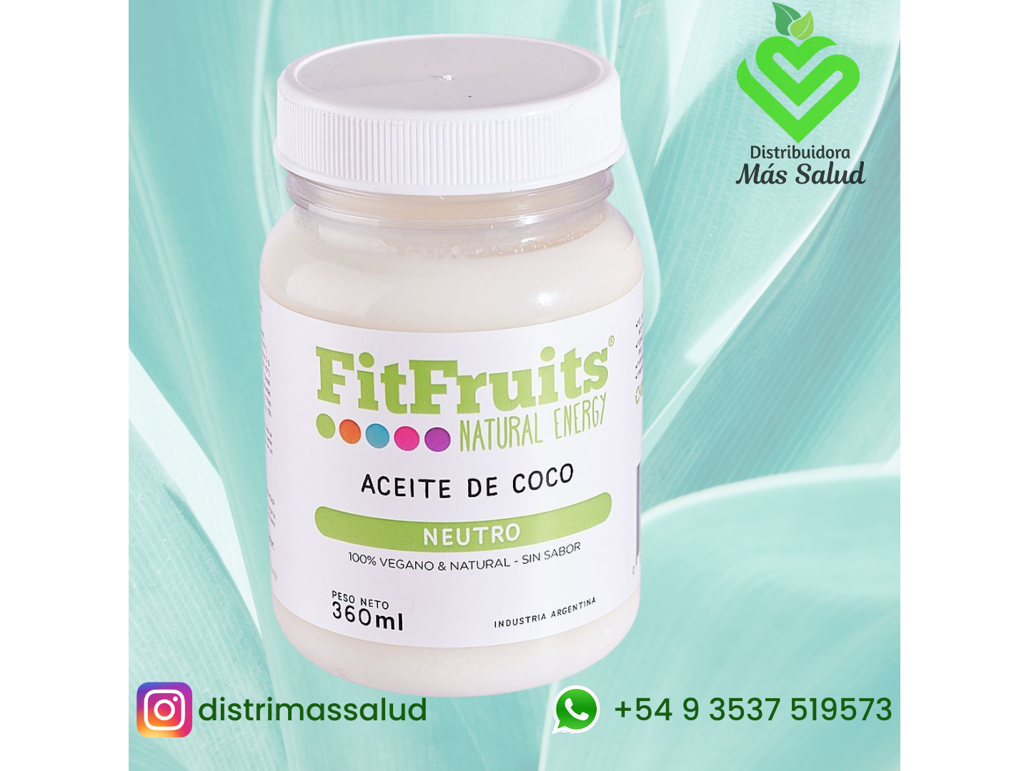 ACEITE DE COCO NEUTRO 340 ML