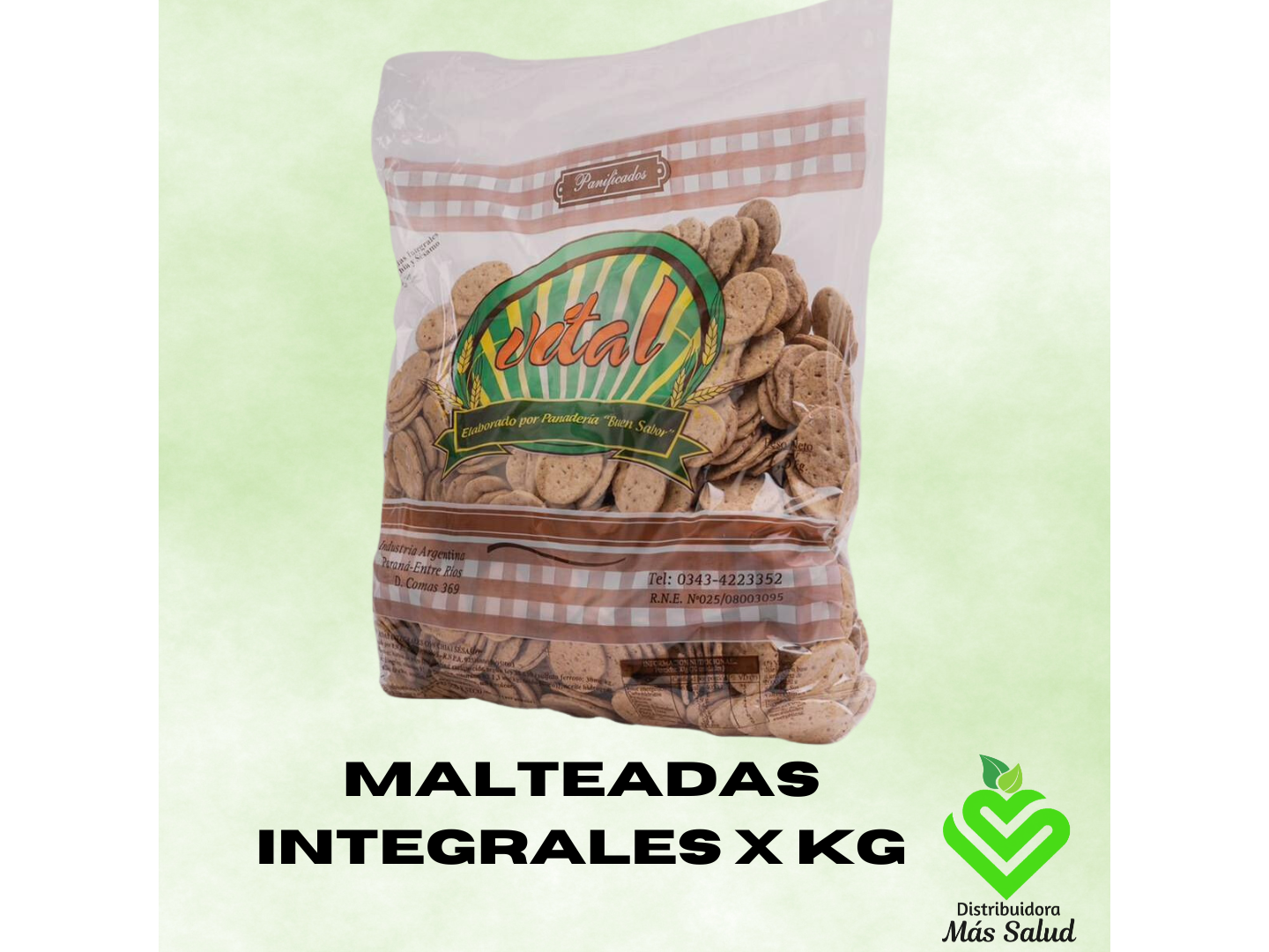 MALTEADAS INTEGRALES X KG