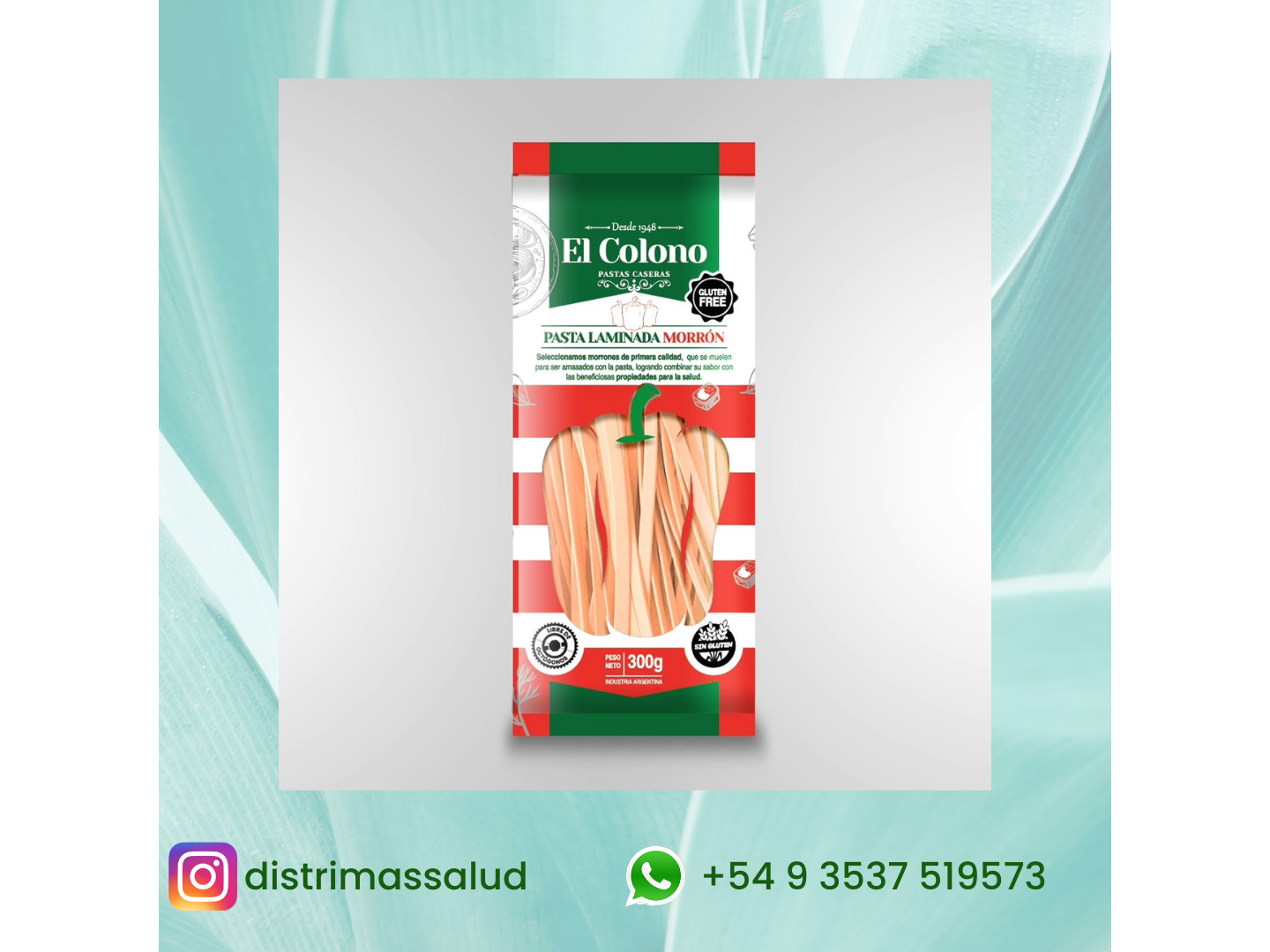 PASTA LAMINADA DE MORRÓN